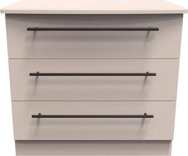2 U Howard 3 Drawer Chest in Taupe Beige – 1