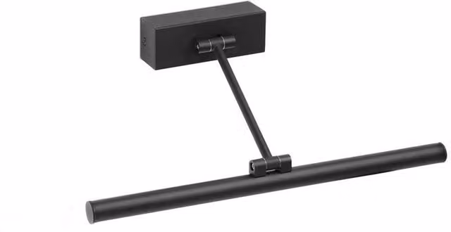 Faro Magritte Integrated LED Picture Wall Light in Black with 3000K Warm White Light