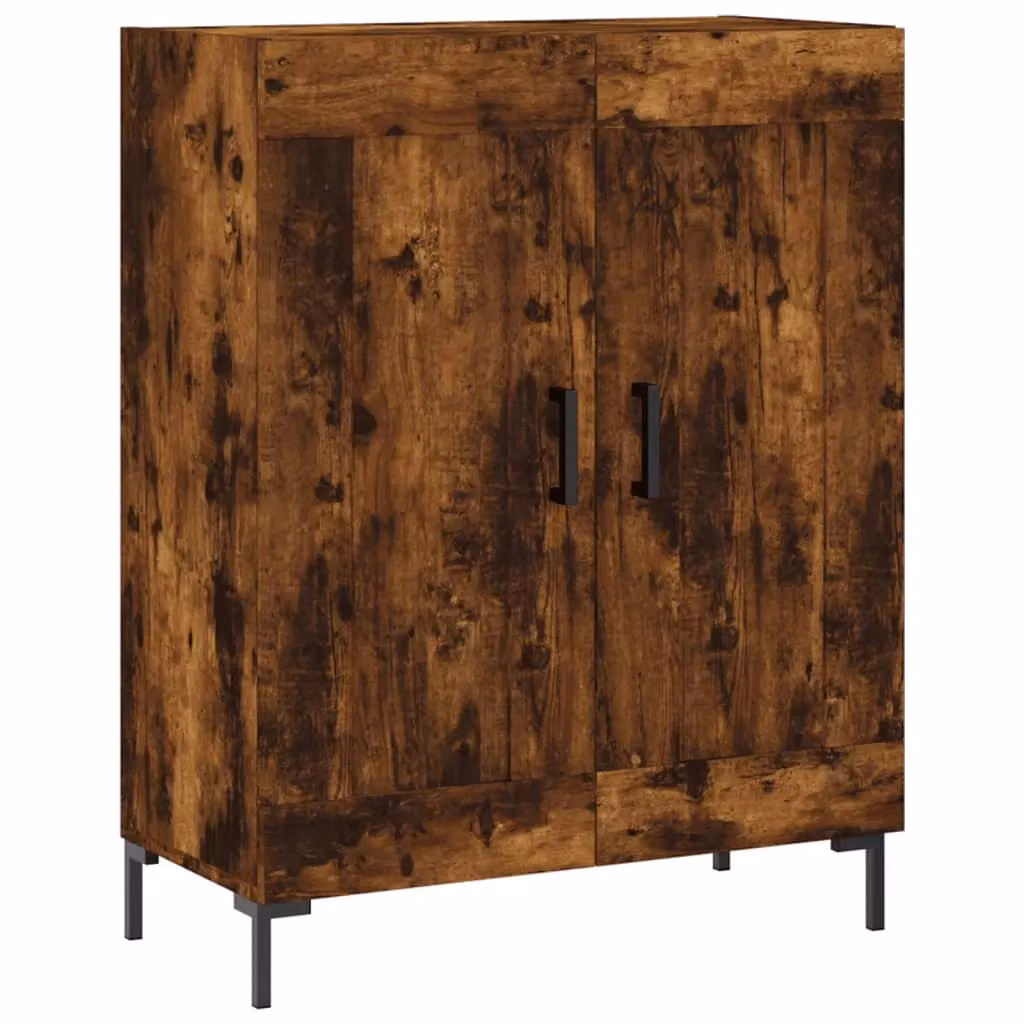 Berkfield Home Classic Sideboard in Smoked Oak Brown, W/D/H: 69.5 x 34 x 90 cm – 2