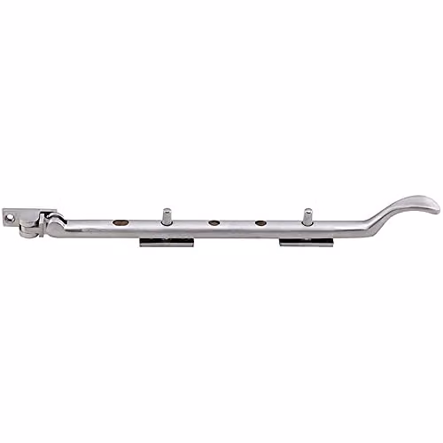 Loops Victorian Casement Window Stay in Chrome, 300mm Length