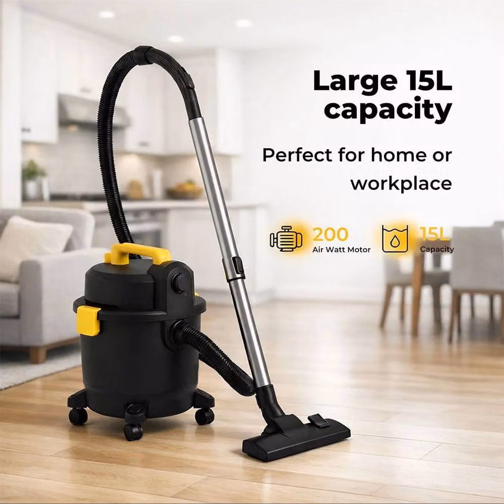 Kelvenix Spector Wet & Dry Cylinder Vacuum Cleaner in Black – 3