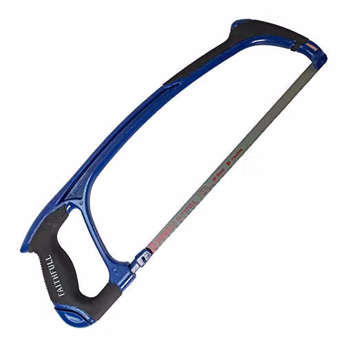 Faithfull Professional Aluminium Hacksaw, Blue, 300 mm