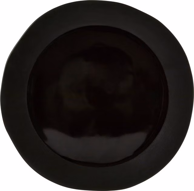Orsina Black Stoneware Pizza Plate – 1