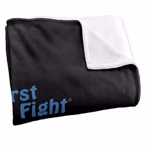Steven Rhodes My First Knife Fight Silky Touch Super Soft Fleece Throw Blanket, Black, W/D/H: 91 x 147 cm – 3