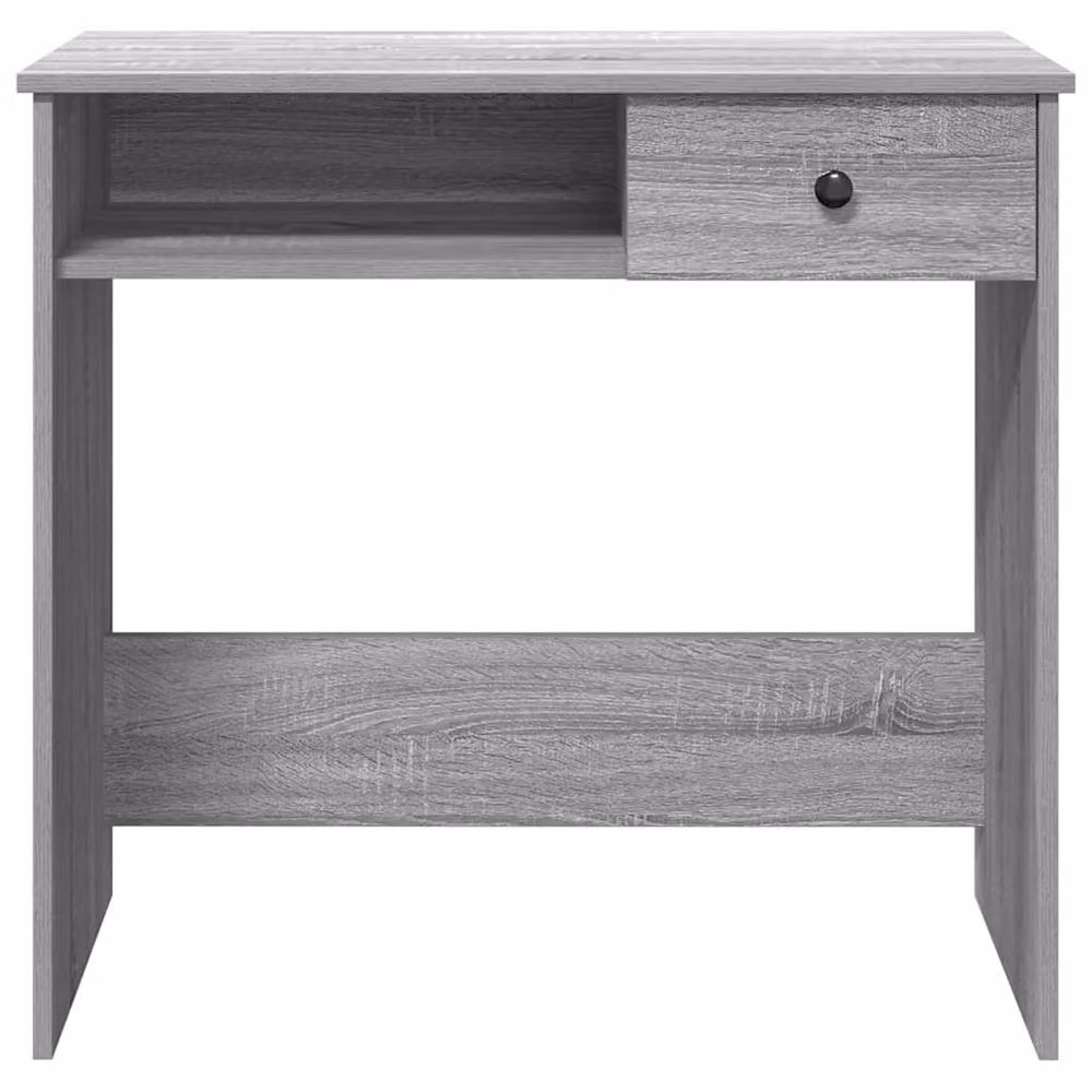 Berkfield Home Modern Grey Writing Desk, W/D/H: 80 x 40 x 75 cm – 3