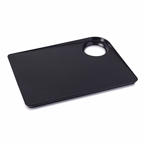 Zeal Straight to Pan Rectangular Chopping Board in Black, W: 39 cm, D: 29 cm, H: 2.5 cm – 7