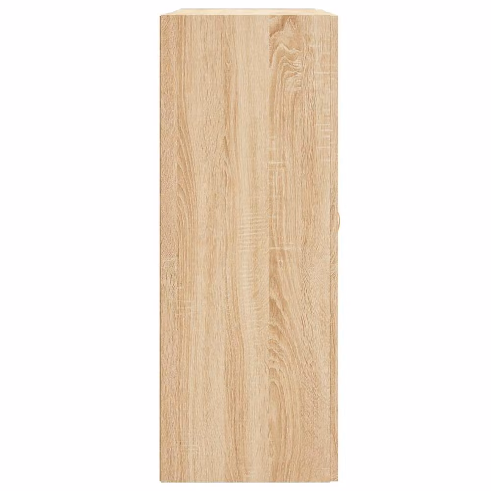 Berkfield Home Wall Mounted Sonoma Oak Cabinet in Beige, W/D/H: 69.5 x 34 x 90 cm – 3