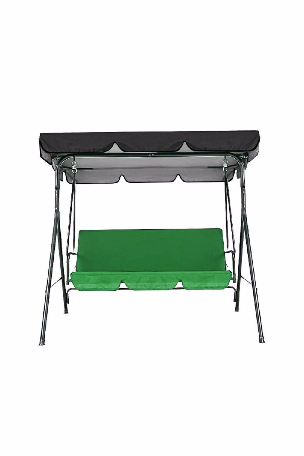 KDMD Waterproof UV Resistant Replacement Swing Hammock Canopy in Black, W/D/H: 164 x 114 x 15 cm – 2