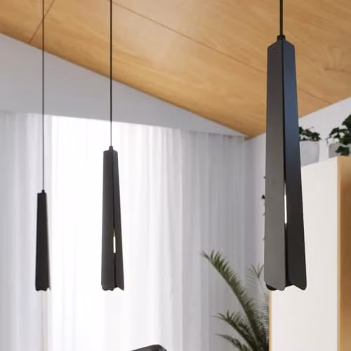 Sollux Lighting Prysm Black Minimalist Pendant Lamp, W/D/H: 120 x 45 x 5 cm – 5