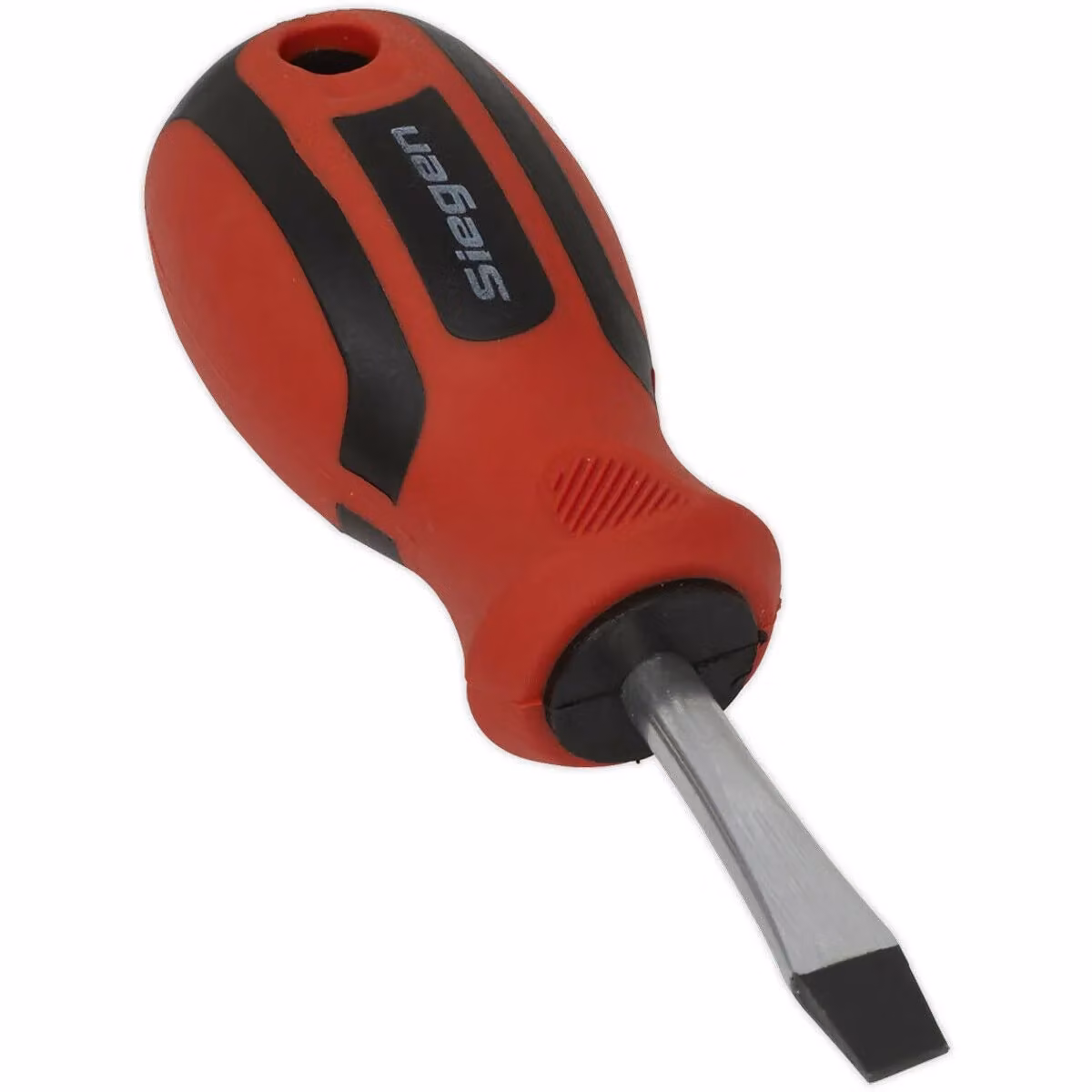 Loops Slotted 6 x 38mm Screwdriver with Soft Grip Handle in Red and Multicolour – 2