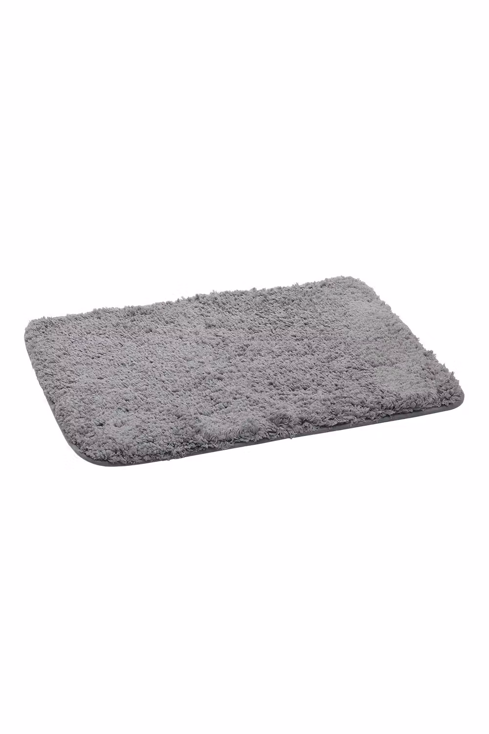 Livingandhome Non-Slip Absorbent Plush Floor Mat in Grey, W/D: 40 x 60 cm – 3