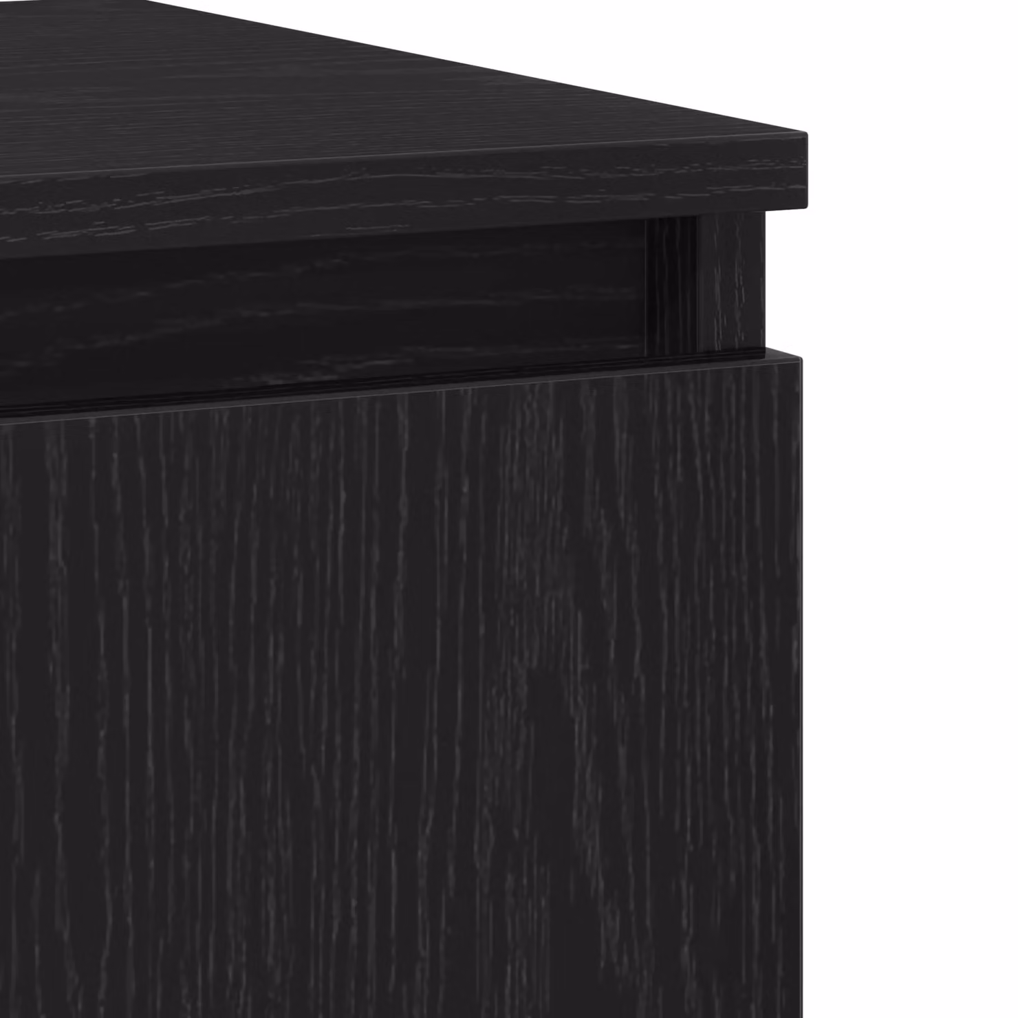 Berkfield Home Modern Black Oak Sideboard, W/D/H: 60 x 35 x 70 cm – 5