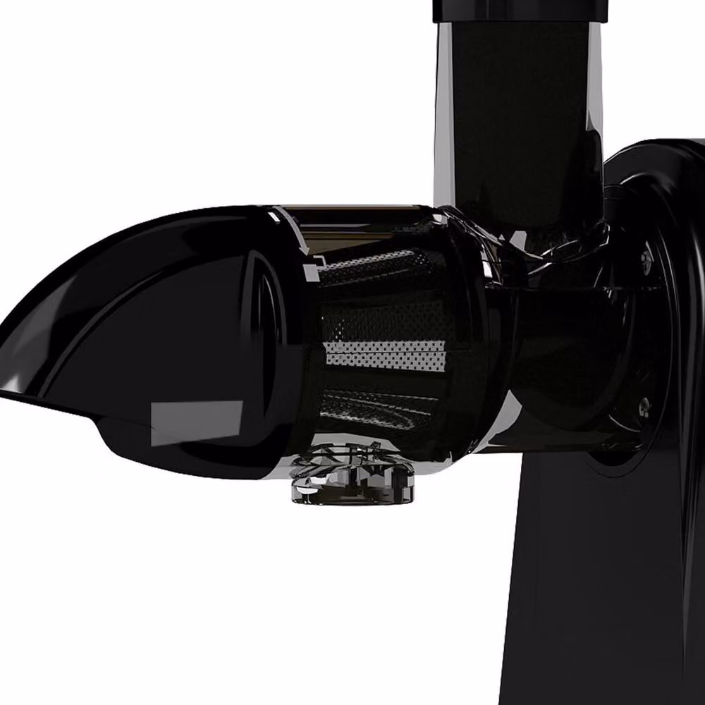 Spector 150W Slow Juicer, Black Plastic and Stainless Steel Cold Press Fruit and Vegetable Extractor – 5