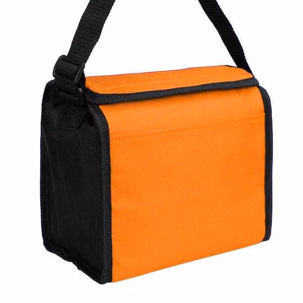 Derby Of Sweden 4L Insulated Colour Block Cooler Bag in Orange – 2