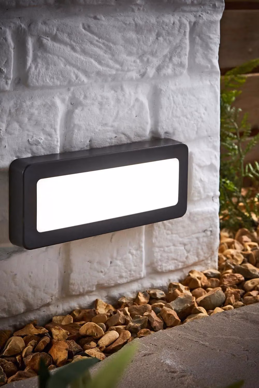 BHS Lighting Wren Modern LED Outdoor Wall Light in Grey – 2