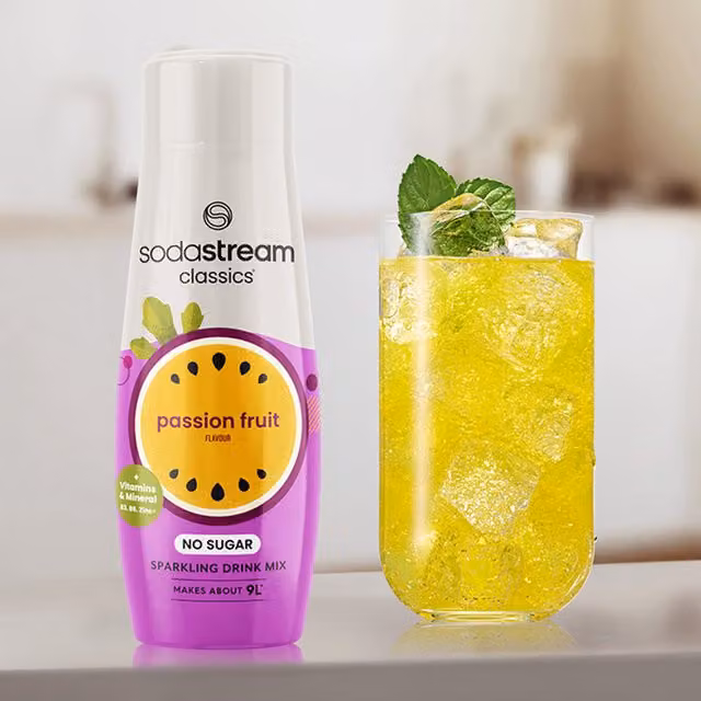 Sodastream Classics Sparkling Drink Mix with Vitamins - Passion Fruit
