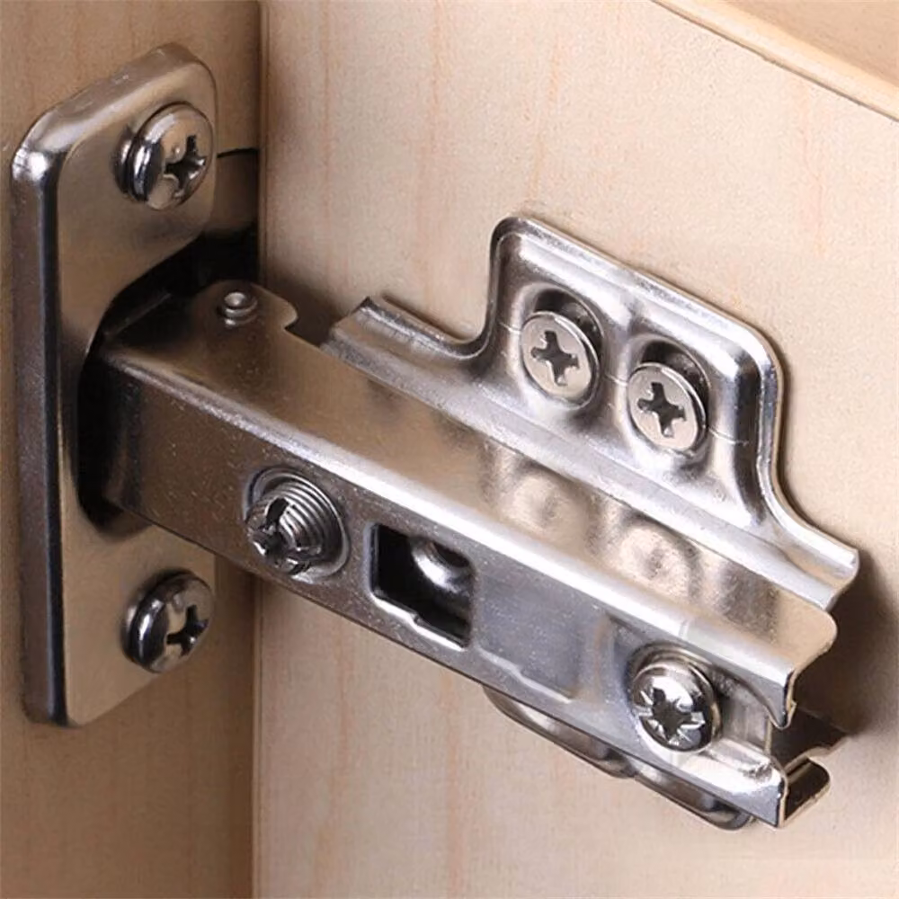 NESTLUNE 20 Pack Full Overlay 35mm Soft Close Concealed Cup Hinges in Silver – 3