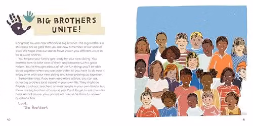 Callisto Kids How to Be a Big Brother: A Guide to Being the Best Older Sibling Ever, Multicolour, W: 20.32 cm, H: 20.32 cm, D: 0.3 cm – 2