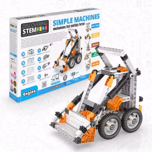 Engino Discovering Stem Simple Machines Multicolour Educational Toy