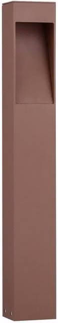 Netlighting Maddi 60cm Outdoor LED Bollard in Brown, 7W, 235lm, 3000K, IP65 – 1