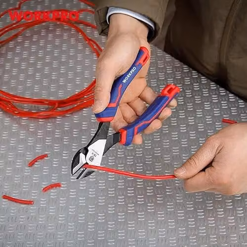 WORKPRO Blue Chrome Vanadium Side Cutter Pliers – 5