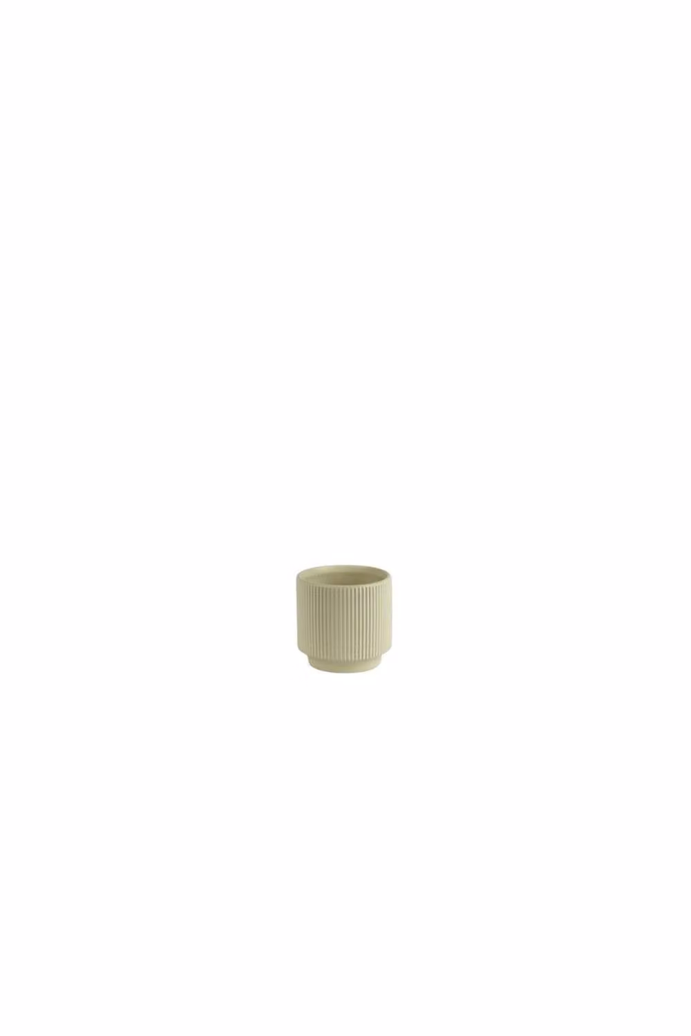 KDMD Hortus Tokyo Ceramic Pot in Matt Cream, 3 Pack, W/D/H: 13 x 12 cm – 2