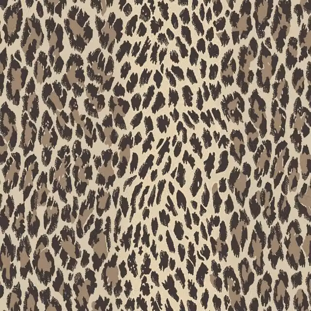 House of Hackney Wild Card Wallpaper in Yellow and Beige Animal Print