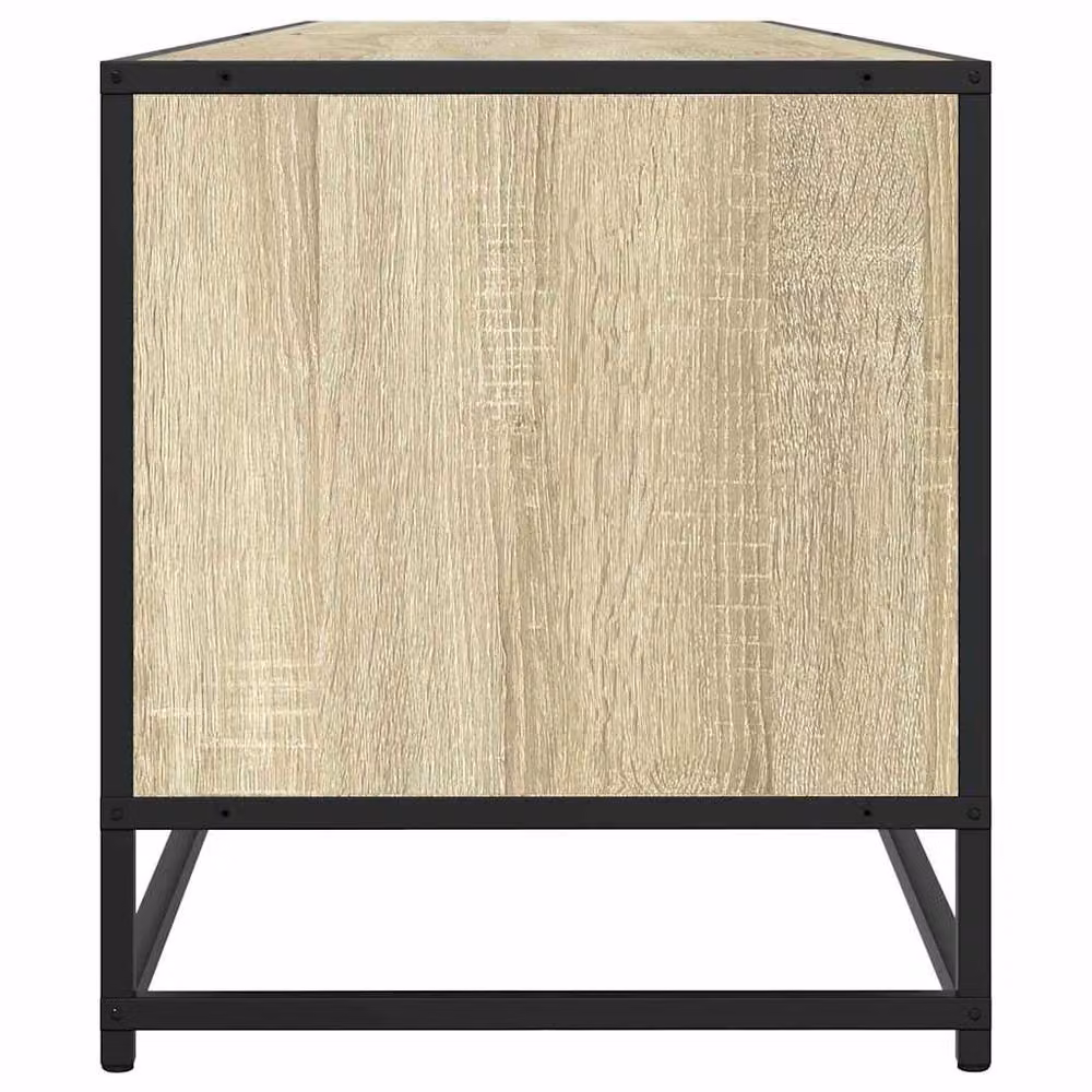 Berkfield Home TV Cabinet in Sonoma Oak Light Brown, W: 180.5 cm, D: 40 cm, H: 46 cm – 3