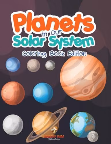 Speedy Kids Planets in Our Solar System Coloring Book for Children – 1