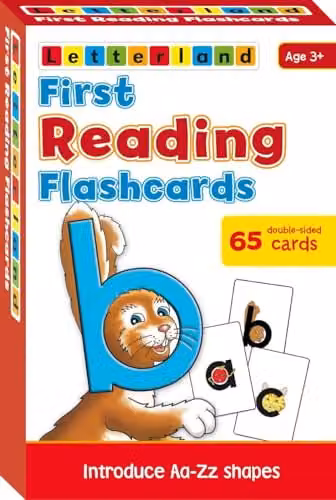 Letterland First Reading Flashcards, Multicolour Paper Flashcards