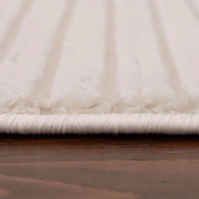 THE RUGS Carmel Modern Geometric Stain Resistant Area Rug in Beige, W: 120 cm x L: 170 cm – 3