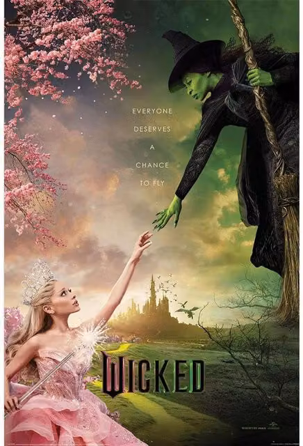 Wicked A Chance To Fly Maxi Paper Poster in Pink – 1