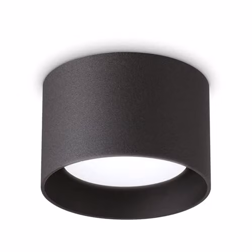 Netlighting Spike Round Surface Mounted Downlight Black – 1
