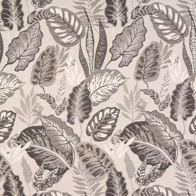 Terrys Mendoza Fabric in Grey and Beige