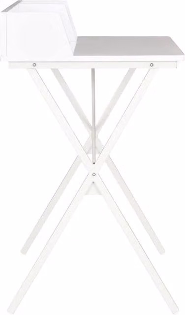 Berkfield Home Modern White Writing Desk W/D/H: 80 x 50 x 84 cm