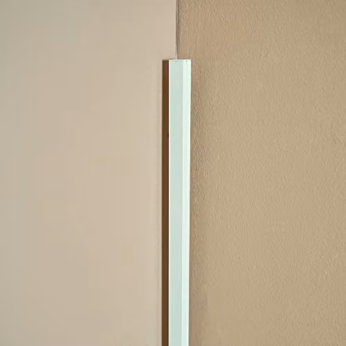 MiniSun Modern Tri-Bar White Corner Floor Lamp with 3000K Warm White Light – 3