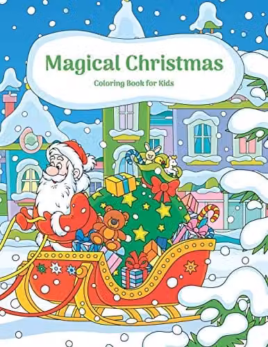 Magical Christmas Colouring Book for Kids by Independently Published, Multicolour