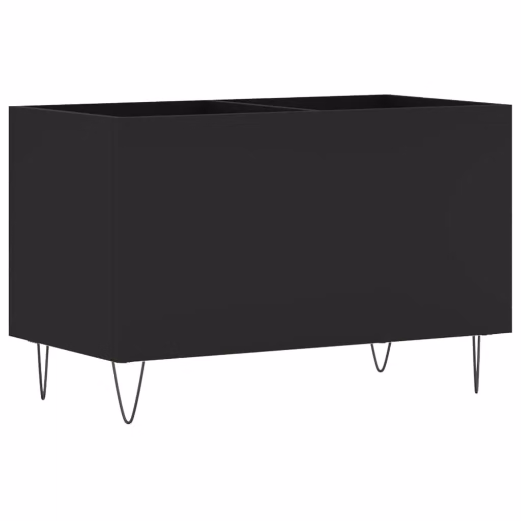 Berkfield Home Industrial Record Cabinet in Black, W: 74.5 cm, D: 38 cm, H: 48 cm – 2