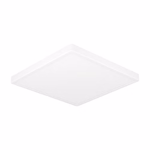 Eglo Fueva 6 LED Square Ceiling Light Fitting in Black or White