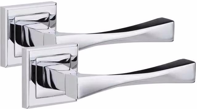 Golden Grace Chrome Door Handles