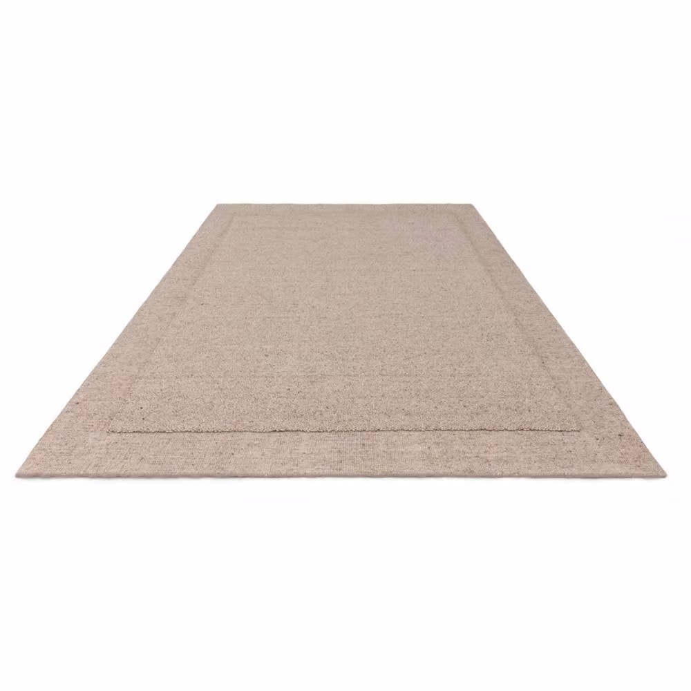 The Rug Shop UK Beige Modern Handmade Plain Area Rug, W: 160 cm, D: 230 cm – 2