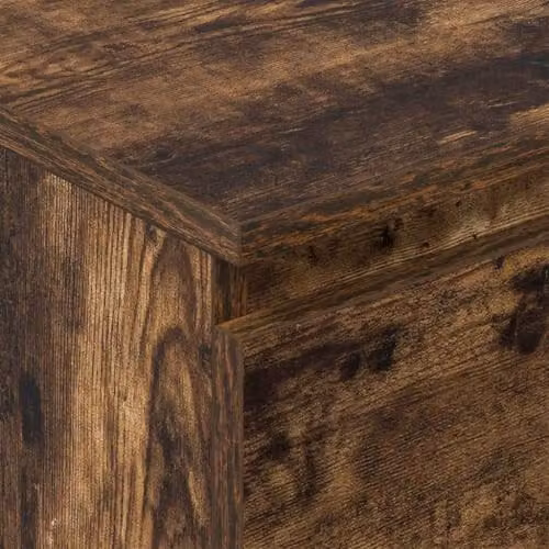 vidaXL Minimalist Sideboard in Smoked Oak, W/D/H: 60 x 35 x 98.5 cm – 3