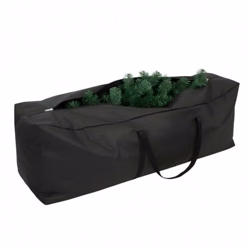Pelle & Sol Christmas Tree Storage Bag with Handles, Black – 1