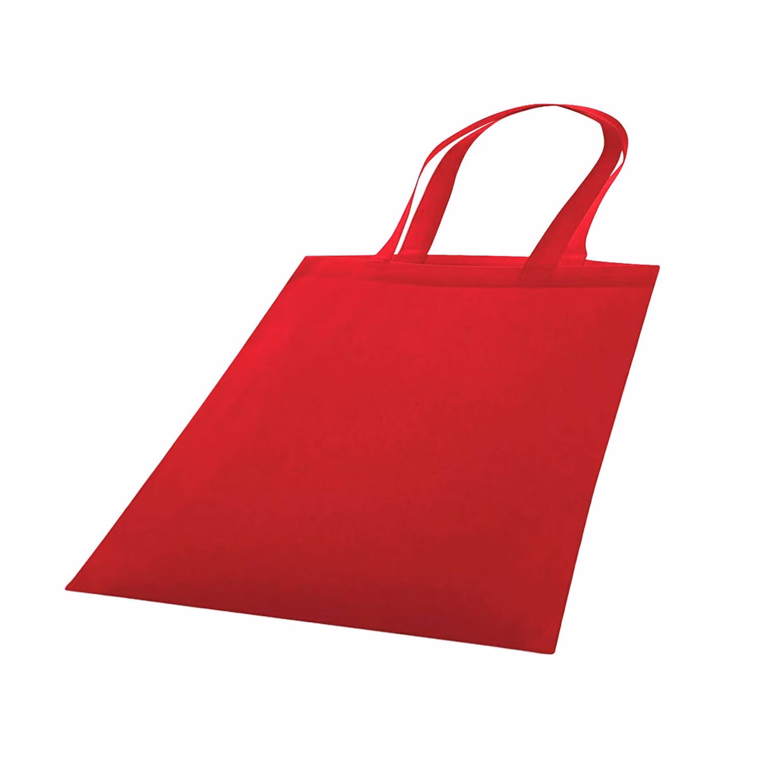 Westford Mill Premium Cotton Tote Bag in Red W/D/H: 42.0 x 38.0 cm – 2