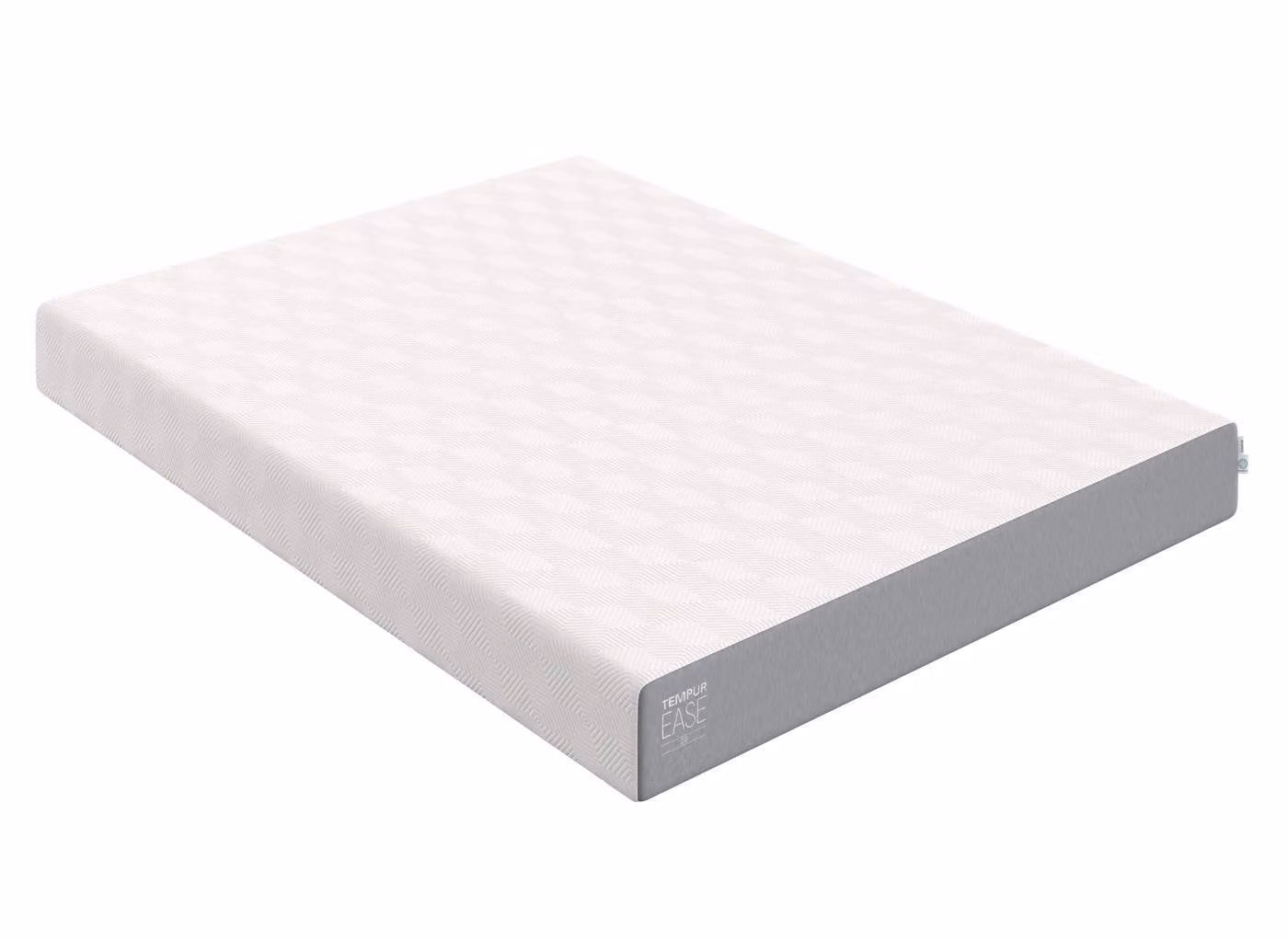 Tempur Ease 20 SmartCool Viscoelastic Foam Mattress with Temperature Regulation and Removable White Cover, H3