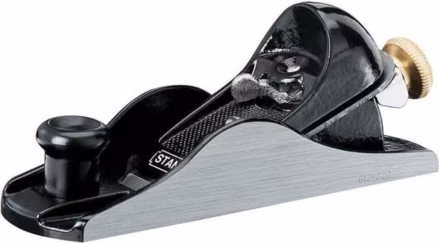 Stanley No.220 Block Plane in Grey, Black and Multicolour