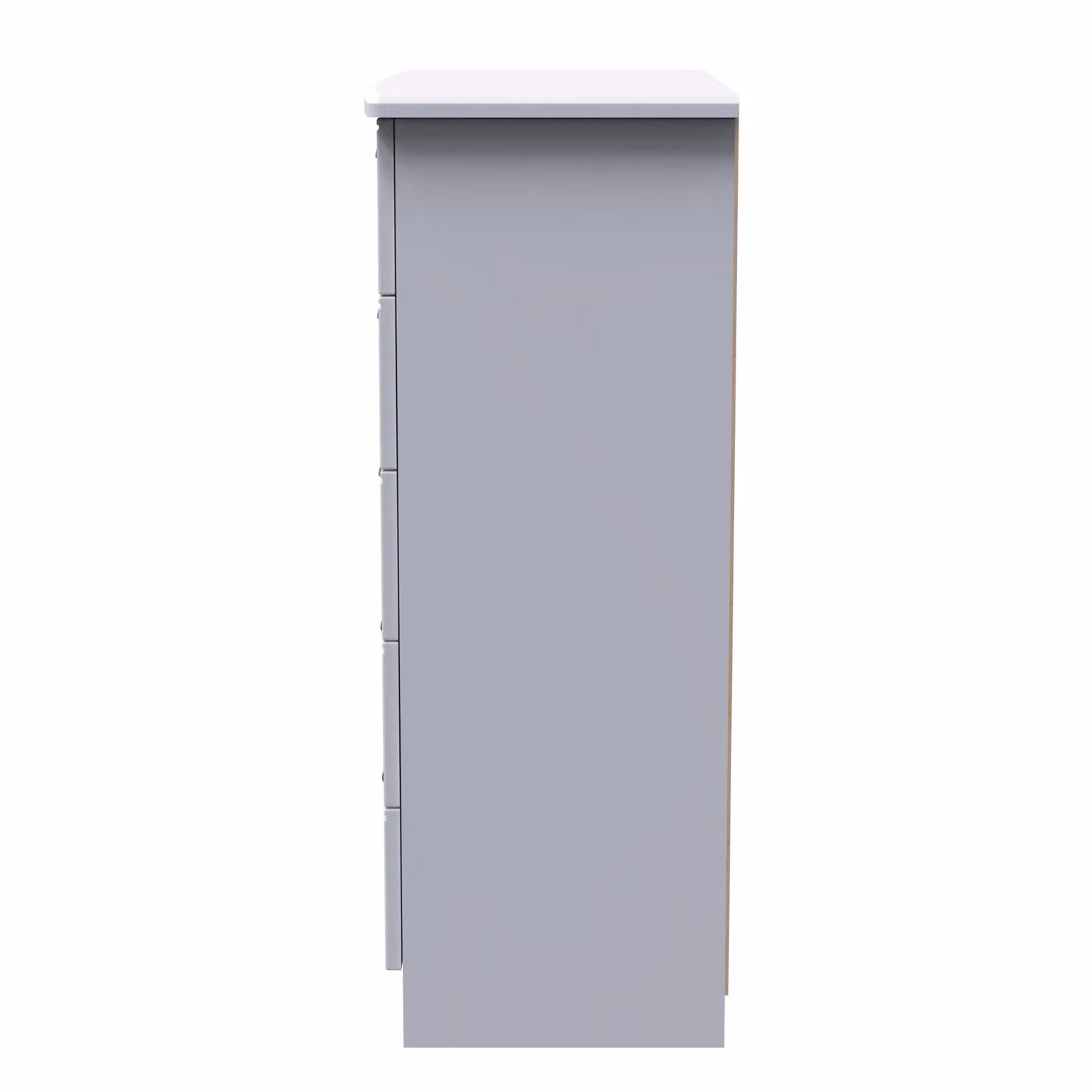 Ready Assembled 2 U Albert 5 Drawer Chest in Grey – 2