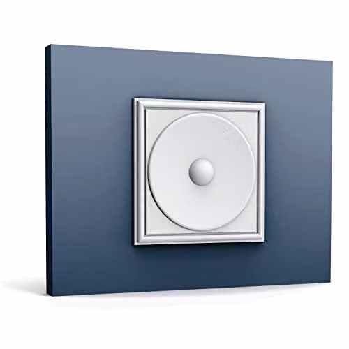 Orac Decor W122 LUXXUS AUTOIRE 3D Wall Panel Deco Element in White – 1