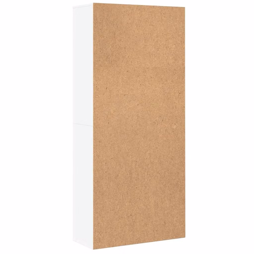 Berkfield Home Modern White Matt Highboard in MDF, W/D/H: 80 x 35 x 180 cm – 2