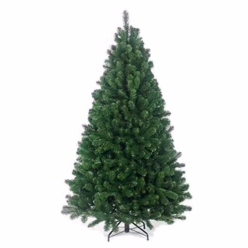 Samuel ALEXANDER Plain Green Artificial Christmas Tree, Height: 180 cm